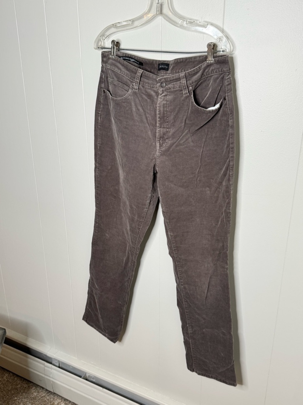 Talbots women’s Taupe Corduroy Pants